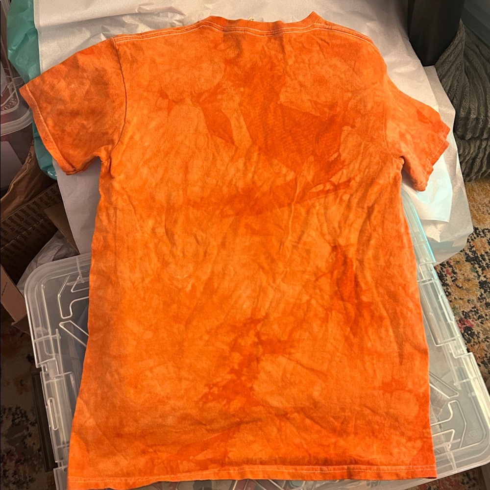 Halloween Costume Candy Corn All Over Print Tie Dye T-Shirt Size Small Halloween - Picture 5 of 5